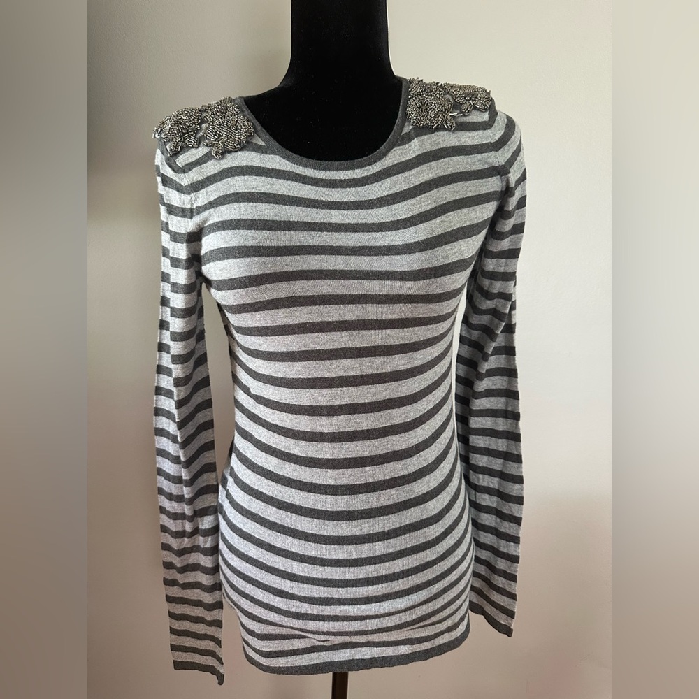 ROMEO & JULIET 
Top with Embellished Shoulders